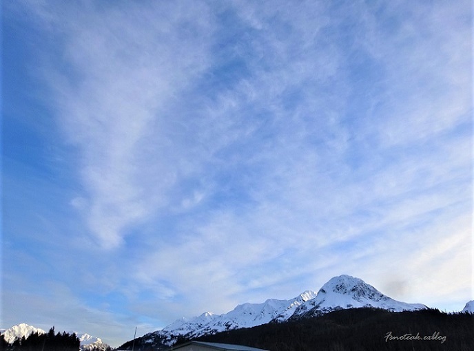 近くと遠くの雪山 アラスカ州内の気温_d0356844_13131040.jpg