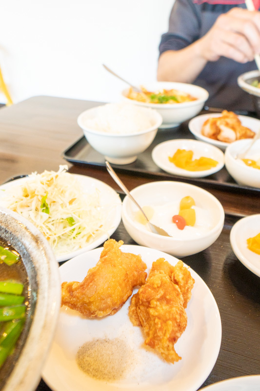 台湾料理 吉源の青椒肉絲定食が、食べきれず・・・(>_<)_a0077663_13273272.jpg