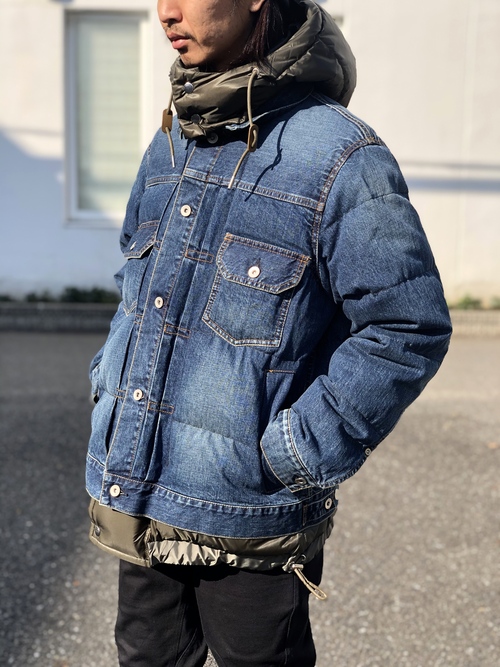 sacai - Hybrid Denim Jacket. : UNDERPASS・・・Having fun!!! sacai - Hybrid Denim Jacket. : UNDERPASS・・・Having fun!!!