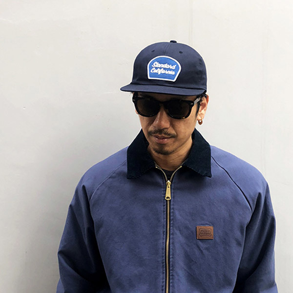 【DELIVERY】 STANDARD CALIFORNIA - Script Logo Patch Twill Cap_a0076701_12320833.jpg