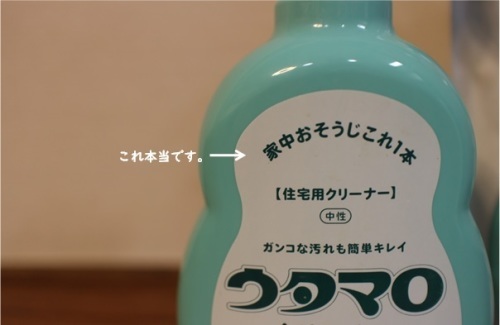 大掃除にウタマロクリーナー_e0343145_21551456.jpg