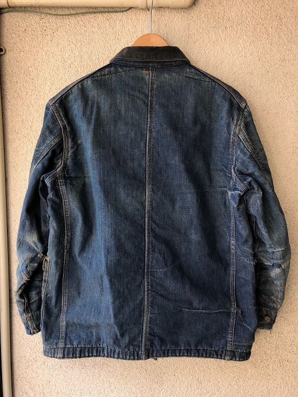 Montgomery Ward Pioneer Chore Jacket with Chin Strap Montgomery Ward Pioneer Chore Jacket with Chin Strap