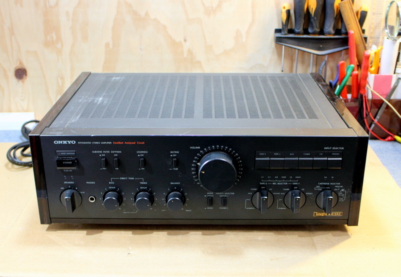 ONKYO Integra A-819RX 修理 : 岡山ジャンク倶楽部 ONKYO Integra A-819RX 修理 : 岡山ジャンク倶楽部