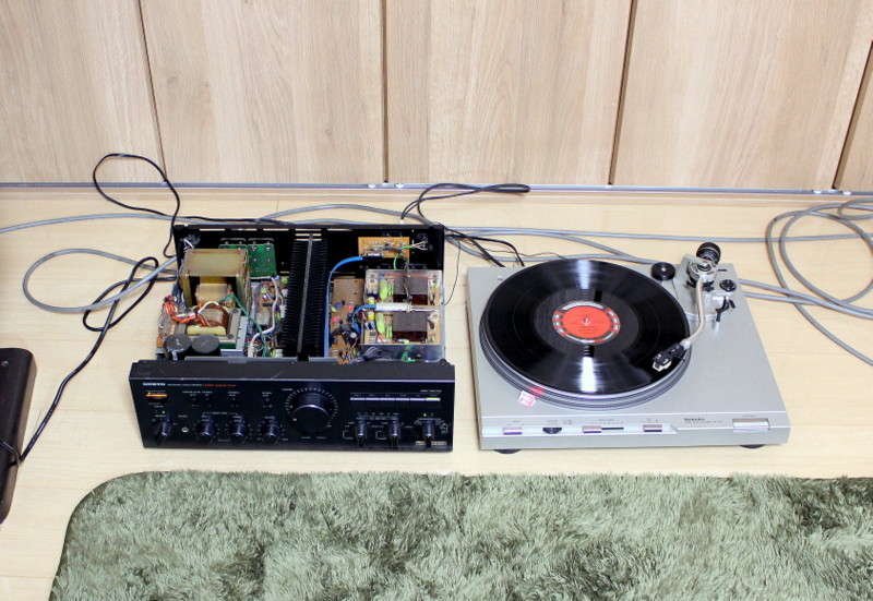 ONKYO Integra A-819RX 修理 : 岡山ジャンク倶楽部 ONKYO Integra A-819RX 修理 : 岡山ジャンク倶楽部