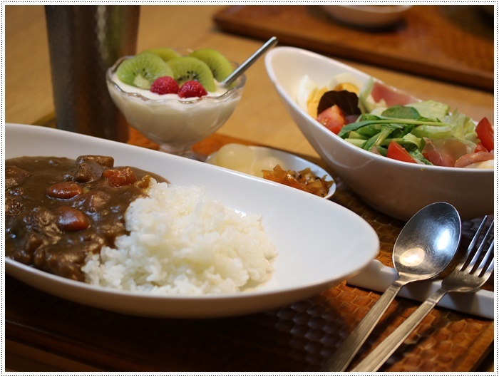 たまにはカレーのルーを替えて作ってみよう!!材料同じでも美味しく感じる~\(>∀<)/_b0175688_19334105.jpg