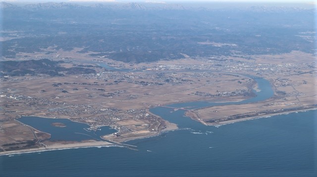 全日空からの絶景、大阪城と雲海、大阪の街が蜃気楼となった・・・・絶景かな大阪の街、ANAからの絶景写真_d0181492_21480102.jpg