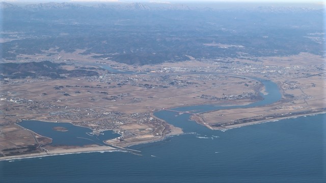 全日空からの絶景、大阪城と雲海、大阪の街が蜃気楼となった・・・・絶景かな大阪の街、ANAからの絶景写真_d0181492_21480102.jpg