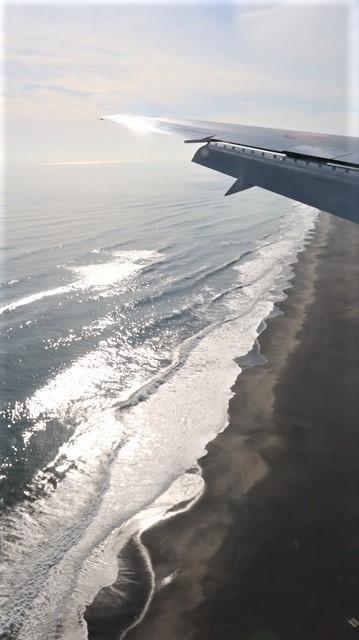 全日空からの絶景、大阪城と雲海、大阪の街が蜃気楼となった・・・・絶景かな大阪の街、ANAからの絶景写真_d0181492_21480934.jpg