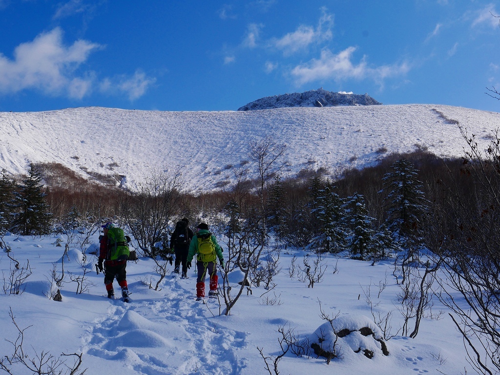 樽前山（北山）と苔の洞門、2019.12.15_f0138096_18445505.jpg