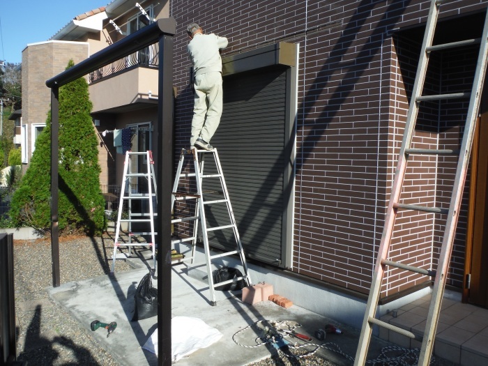 テラス屋根取替 ~ 解体撤去。_d0165368_02475033.jpg