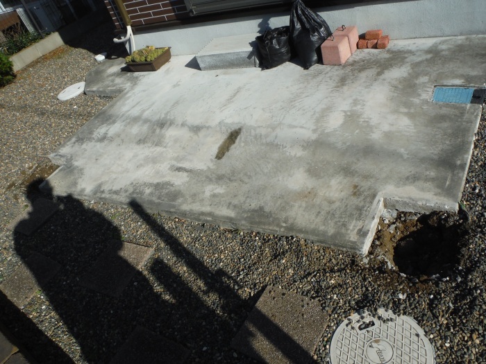 テラス屋根取替 ~ 解体撤去。_d0165368_02482453.jpg