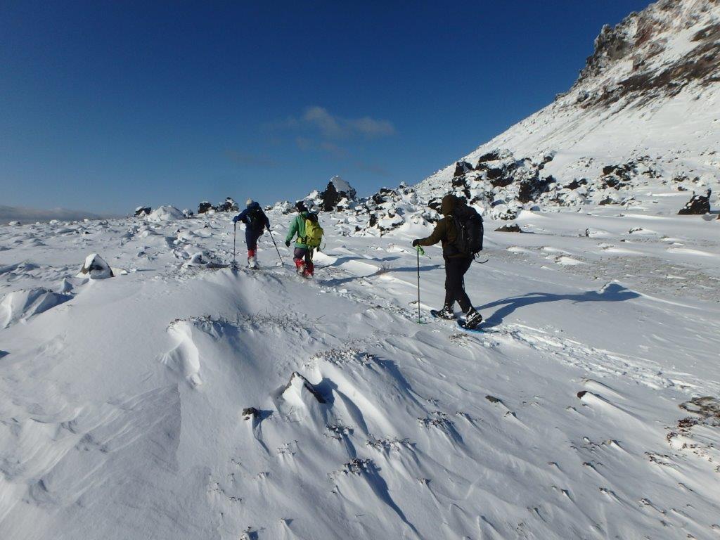  樽前山（北山）と苔の洞門、2019.12.15ー同行者からの写真ー_f0138096_23385467.jpg