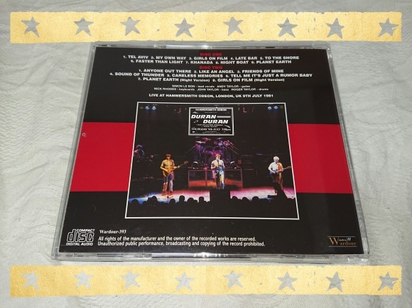 DURAN DURAN / HAMMERSMITH ODEON JULY 1981_b0042308_16271540.jpg
