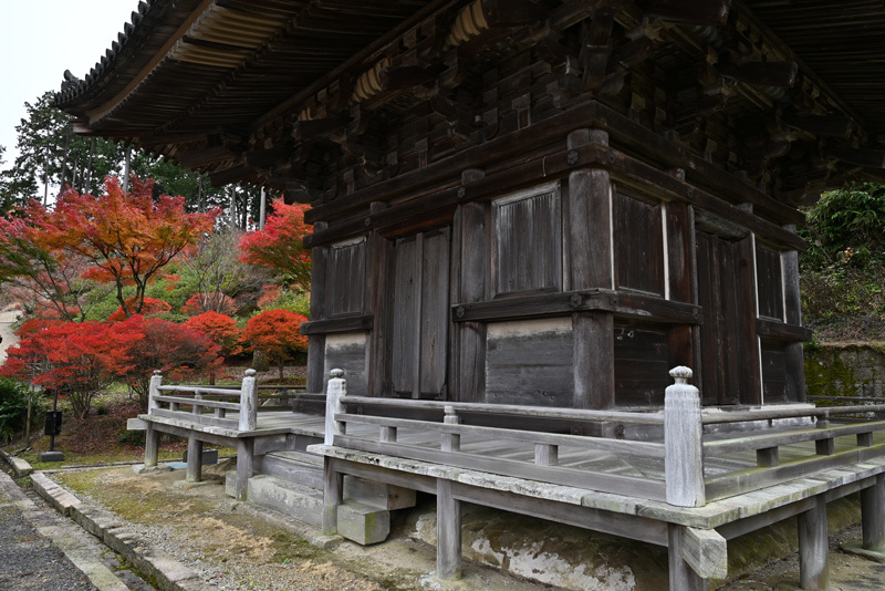 秋色のくるま旅（５）大津市坂本 湖南三山の寺院_a0216227_23512538.jpg