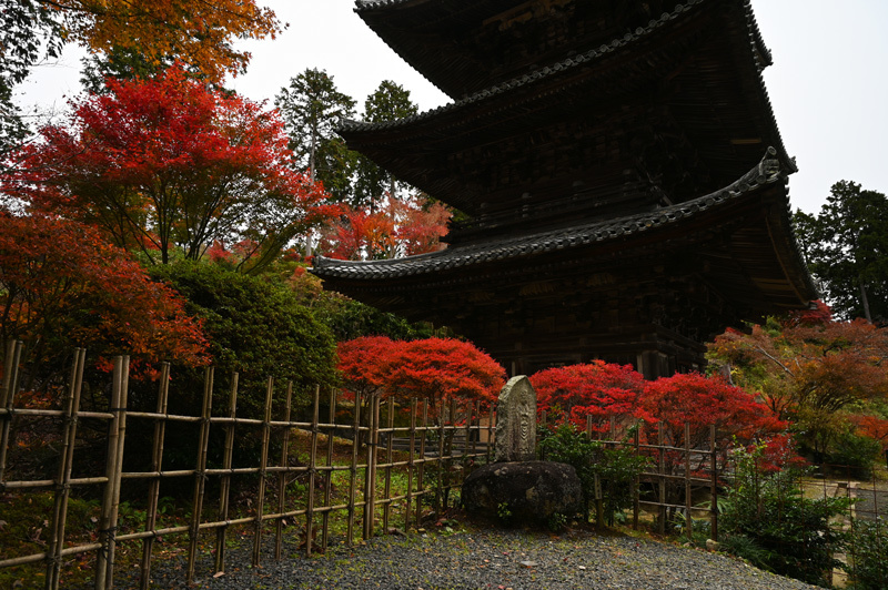 秋色のくるま旅（５）大津市坂本 湖南三山の寺院_a0216227_23522611.jpg