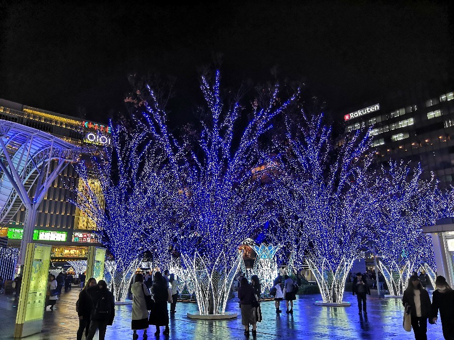 博多駅のイルミネーション～☆_a0004752_21283886.jpg