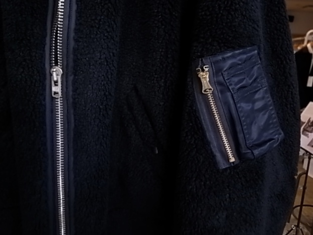 オモウマい店　19aw　試着のみ　THE　NERDYS　BOA　MA-1