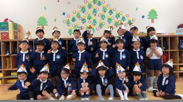 クリスマスの帽子は〇〇です_b0233868_17451785.jpeg