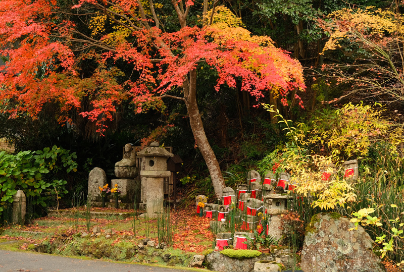 秋色のくるま旅（５）大津市坂本 湖南三山の寺院_a0216227_00135878.jpg