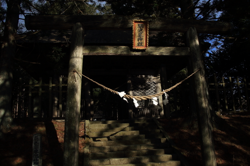 今朝の早池峯神社_f0075075_13074603.jpg