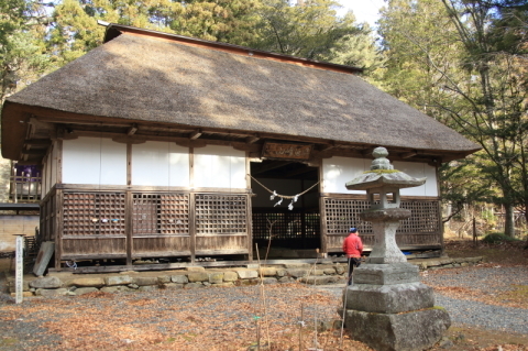 今朝の早池峯神社_f0075075_13140461.jpg