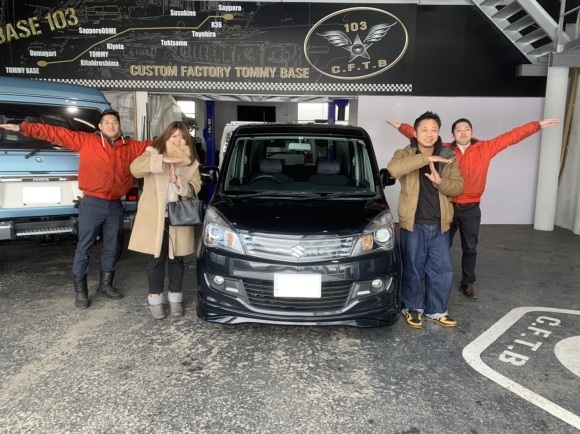 12月20日(金)トミーベースブログ☆G様ソリオ納車✨✨レクサス♬スバル♬フーガ♬限定車🎶希少車🎶カスタム専門♪自社ローン🎶ローンサポート_b0127002_16002910.jpg