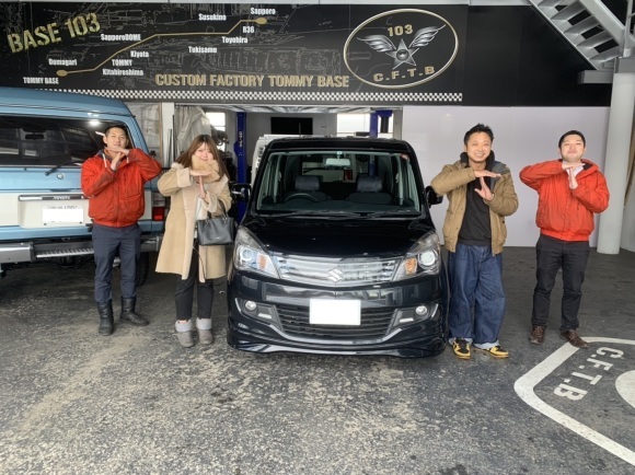 12月20日(金)トミーベースブログ☆G様ソリオ納車✨✨レクサス♬スバル♬フーガ♬限定車🎶希少車🎶カスタム専門♪自社ローン🎶ローンサポート_b0127002_16222127.jpg