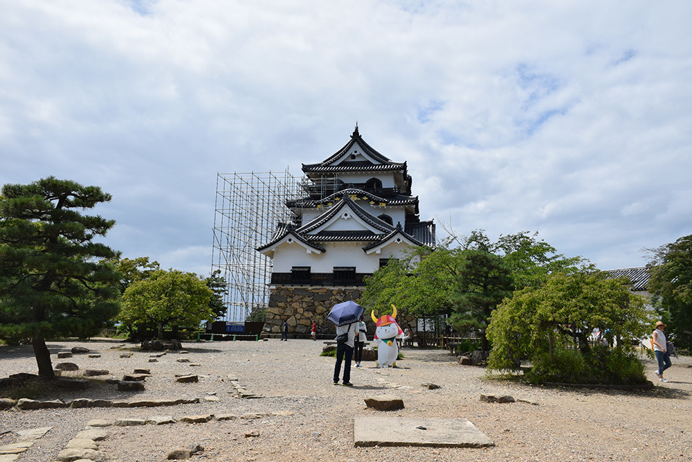 国宝・彦根城を歩く。 その3 <太鼓丸~太鼓門櫓~本丸>_e0158128_16391452.jpg