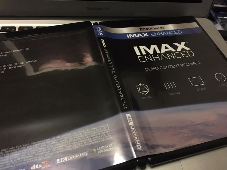 IMAX ENHANCEDのDEMOディスクに収録されていた『オンリー・ザ