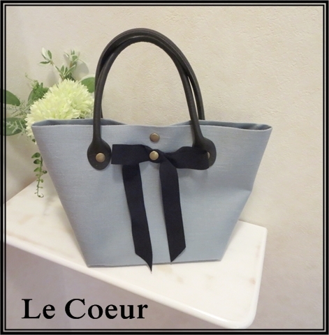 自宅レッスン バニティ型のお道具箱 ファーリボン付きのBAG×2_f0305451_20113553.jpeg