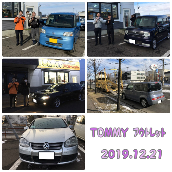 12月21日(土)☆TOMMYアウトレット☆あゆブログ♪₍๐•ᴗ•๐₎ タントH様納車☆キューブY様陸送引取★ムーヴコンテH様☆レガシィS様納車★_b0127002_17045542.jpg