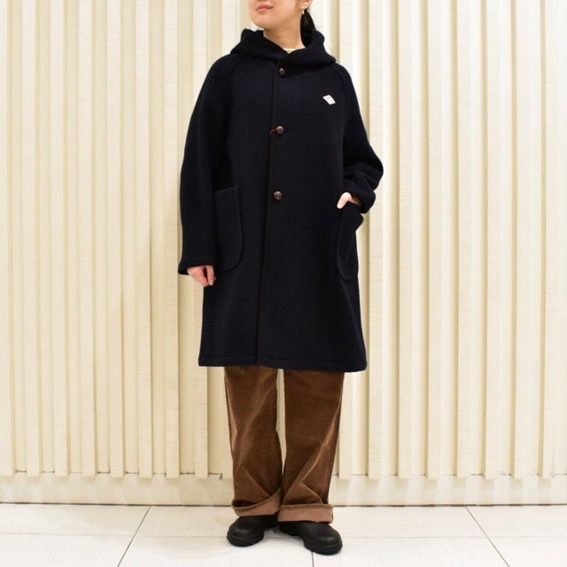 DANTON::WOOL MOSSER HOOD JACKET&HOOD COAT : JUILLET
