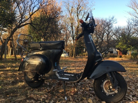 RATなアナタ 再生産初期 Vespa 125 ET3 実働車 : 密林商會報