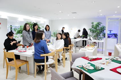 松尾摂子さんの器でクリスマスパーティ ~フードクラス&ブラッシュアップBクラス_d0217944_17453415.jpg