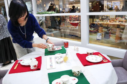 松尾摂子さんの器でクリスマスパーティ ~フードクラス&ブラッシュアップBクラス_d0217944_17464496.jpg