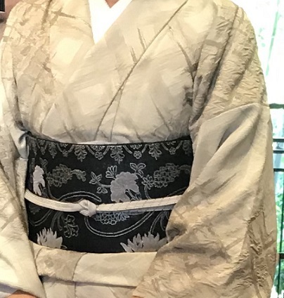 11周年・千地泰弘さんの着物と帯・お嫁入りの雪輪の訪問着