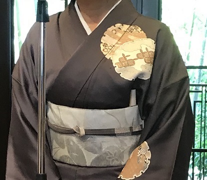 11周年・千地泰弘さんの着物と帯・お嫁入りの雪輪の訪問着