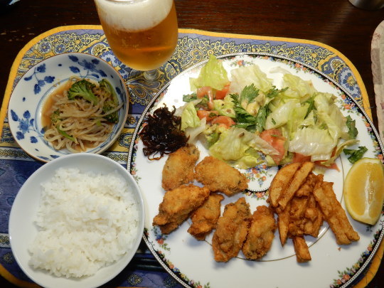 ’19,12,21(土)卓球の練習収めとカキフライ!_f0060461_11313190.jpg