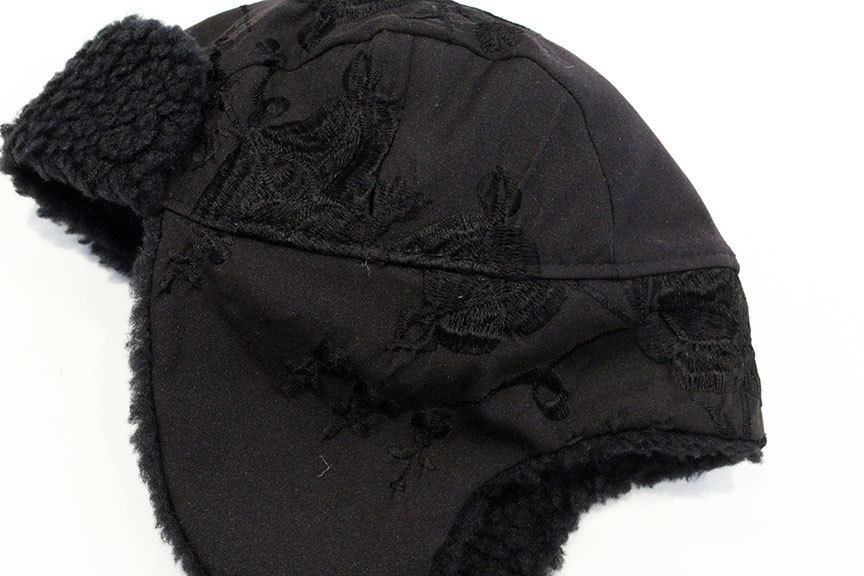 ink (インク) \" HIDE FLOWER FLIGHT CAP \"_b0122806_15080328.jpg