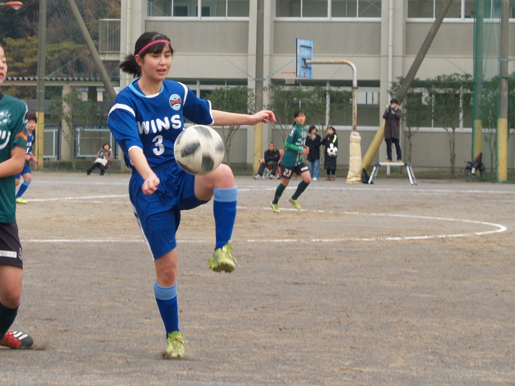 県女子サッカーリーグ 第9節 最終節 横浜ウインズ U15 レディース