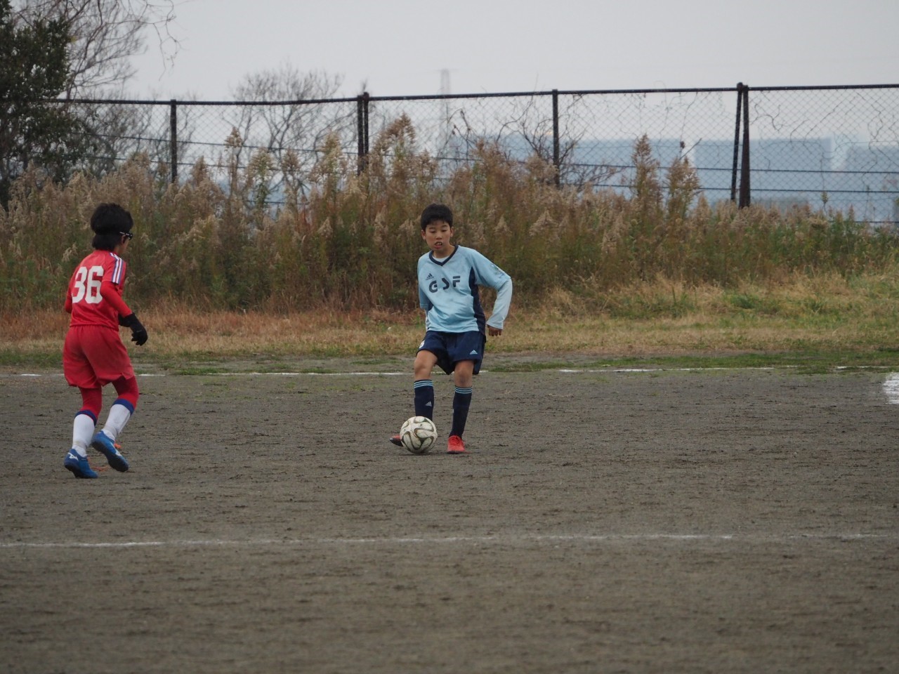 5年生 練習試合 対富岡sc 横浜gsfc U 12