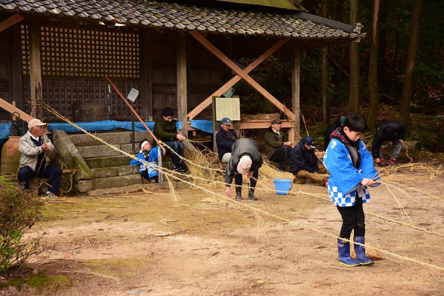 さる祭り（天理市福住別所）_a0237937_17233193.jpg