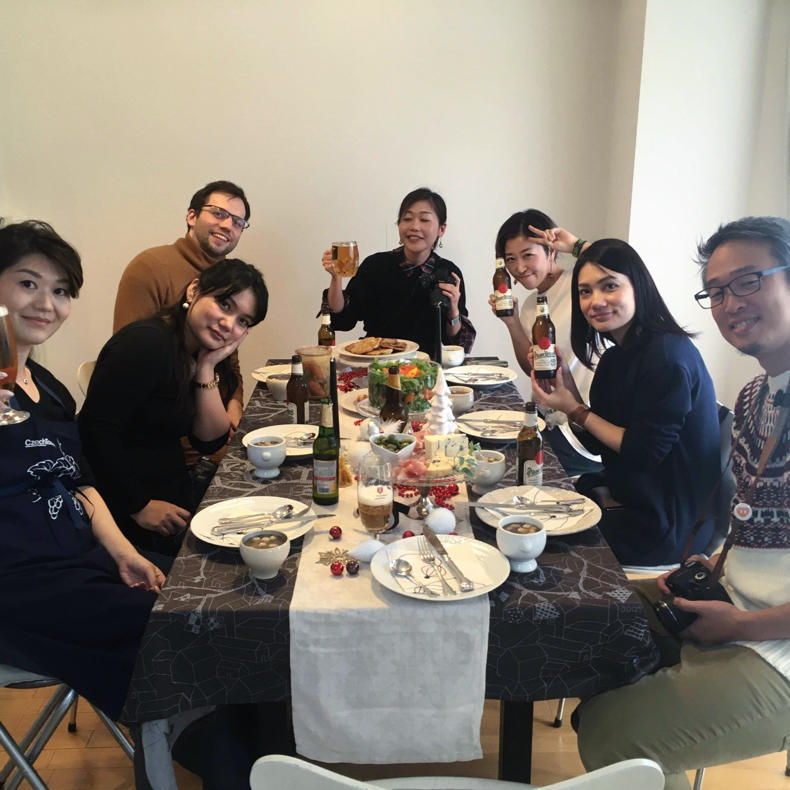 隅田川がヴルタヴァ川に見えたホームパーティー_c0060143_03091693.jpg