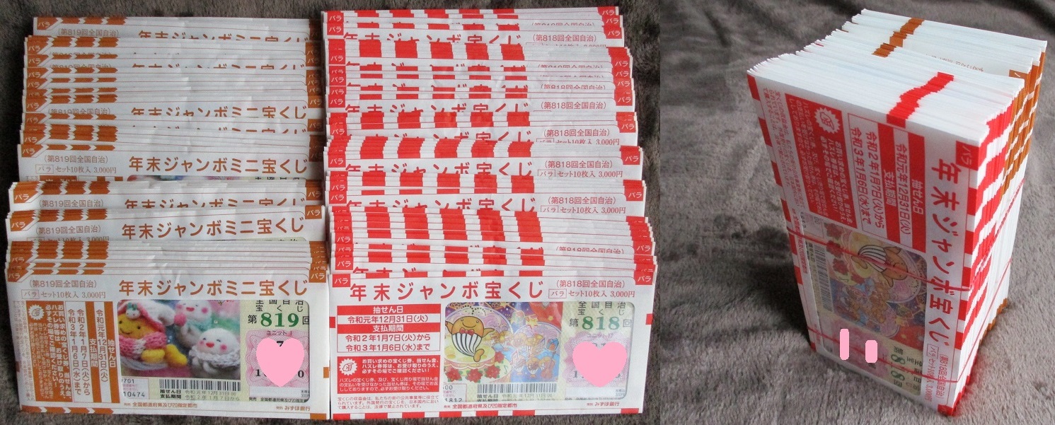 年末ジャンボ購入完了です_f0070359_1557567.jpg