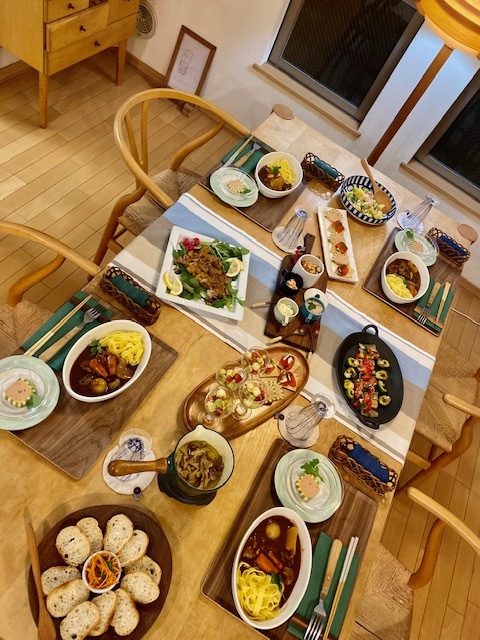 christmas menu 次男夫婦とささやかに☆_a0165160_09514450.jpg