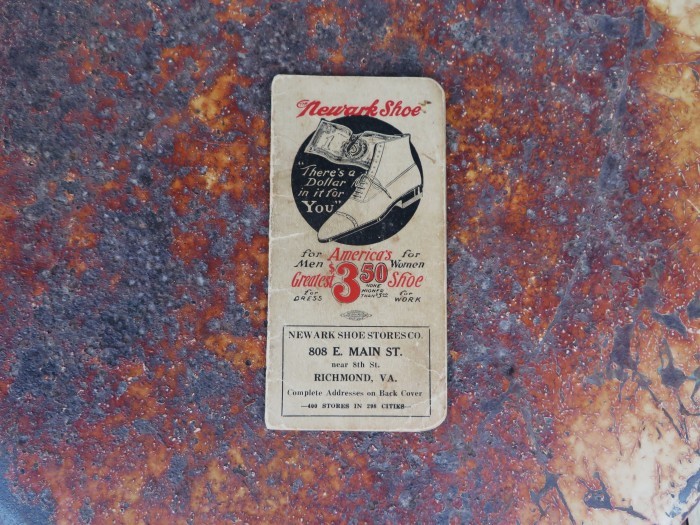 Vintage Newark Shoe Timebook_e0187362_12415133.jpg