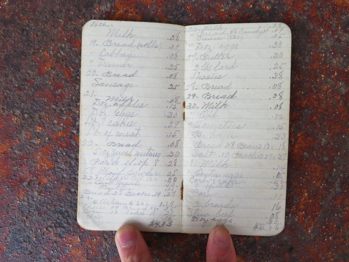Vintage Newark Shoe Timebook_e0187362_12433347.jpg