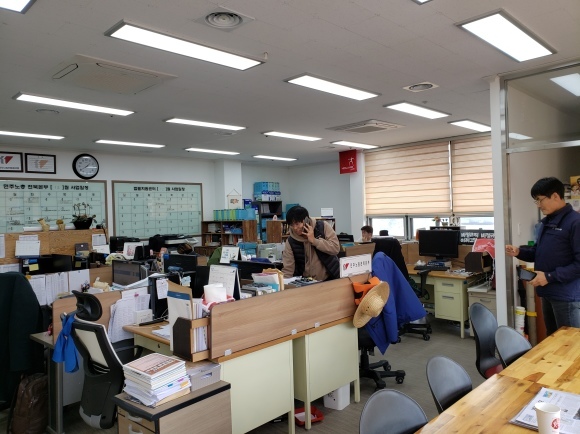 2019.12.10 崔姫順さんお見舞い-民主労総全北本部訪問_b0156367_15493080.jpg