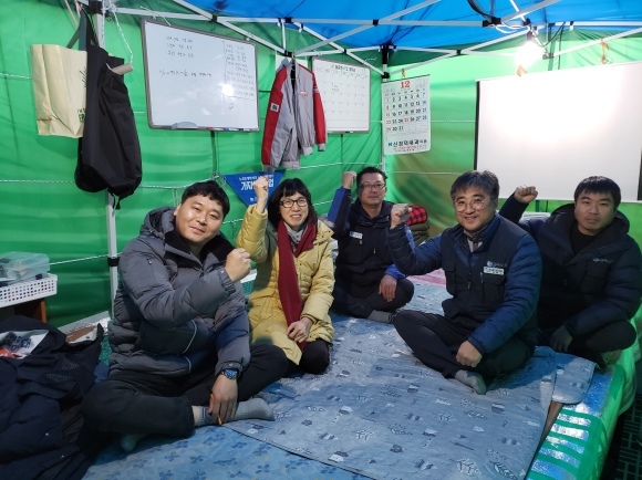 2019.12.10 崔姫順さんお見舞い-民主労総全北本部訪問_b0156367_16145800.jpg