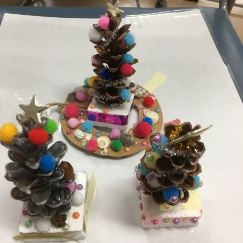 クリスマス工作/親子ちょこっとボランティア_a0269923_22002649.jpg